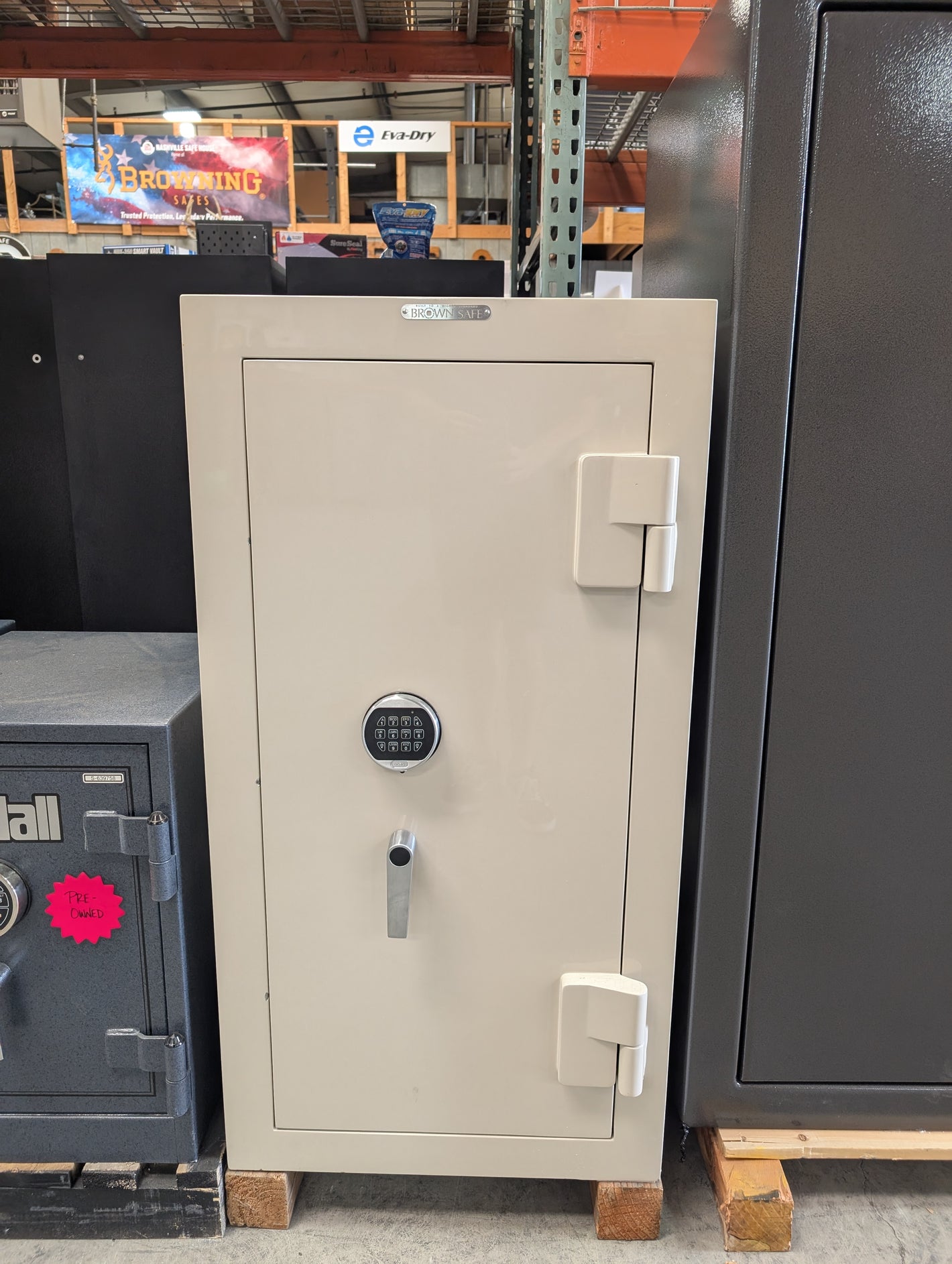 USED Brown TL-15 Gem 4018 Jewelry Safe